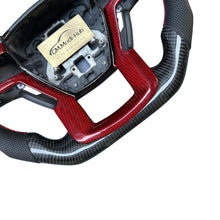 Load image into Gallery viewer, GM. Modi-Hub For Ford 2015-2020 F150 Raptor / 2017-2022 F250/ 2017-2022 F350 Carbon Fiber Steering Wheel