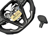 Load image into Gallery viewer, GM. Modi-Hub For Toyota 2019-2025 Corolla Hatchback RAV4 Carbon Fiber Steering Wheel