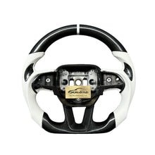 Load image into Gallery viewer, GM. Modi-Hub For Dodge 2016-2023 Charger / 2015-2023 Challenger / 2014-2023 Durango Carbon Fiber Steering Wheel