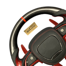 Load image into Gallery viewer, GM. Modi-Hub For Dodge 2016-2023 Charger / 2015-2023 Challenger / 2014-2023 Durango Carbon Fiber Steering Wheel