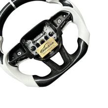 Load image into Gallery viewer, GM. Modi-Hub For Dodge 2016-2023 Charger / 2015-2023 Challenger / 2014-2023 Durango Carbon Fiber Steering Wheel