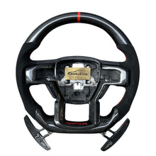 Load image into Gallery viewer, GM. Modi-Hub For Ford 2015-2020 F150 Raptor / 2017-2022 F250/ 2017-2022 F350 Carbon Fiber Steering Wheel