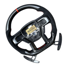 Load image into Gallery viewer, GM. Modi-Hub For Ford 2015-2020 F150 Raptor / 2017-2022 F250/ 2017-2022 F350 Carbon Fiber Steering Wheel