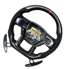 Load image into Gallery viewer, GM. Modi-Hub For Ford 2015-2020 F150 Raptor / 2017-2022 F250/ 2017-2022 F350 Carbon Fiber Steering Wheel