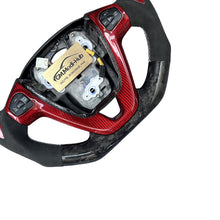 Load image into Gallery viewer, GM. Modi-Hub For Ford 2014-2019 Fiesta ST Carbon Fiber Steering Wheel