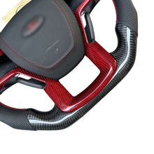 Load image into Gallery viewer, GM. Modi-Hub For Ford 2015-2020 F150 Raptor / 2017-2022 F250/ 2017-2022 F350 Carbon Fiber Steering Wheel
