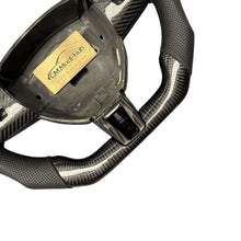 Load image into Gallery viewer, GM. Modi-Hub For Jaguar 2007-2009 XK XKR / 2008-2015 XF Carbon Fiber Steering Wheel