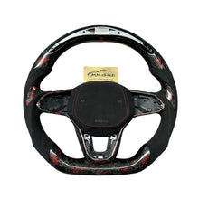 Load image into Gallery viewer, GM. Modi-Hub For VW 2020+ Golf 8 MK8 GTI Passat B8 Jetta Arteon Tiguan Atlas Taos Carbon Fiber Steering Wheel