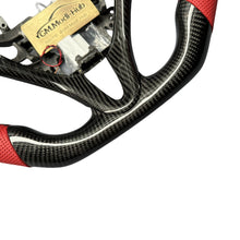Load image into Gallery viewer, GM. Modi-Hub For Honda 8th gen Civic 2006-2011 Carbon Fiber Steering Wheel With LED