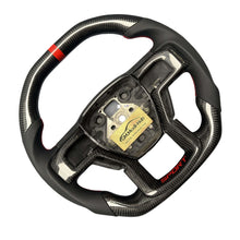 Load image into Gallery viewer, GM. Modi-Hub For Ford 2015-2020 F150 Raptor / 2017-2022 F250/ 2017-2022 F350 Carbon Fiber Steering Wheel