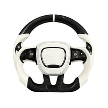 Load image into Gallery viewer, GM. Modi-Hub For Dodge 2016-2023 Charger / 2015-2023 Challenger / 2014-2023 Durango Carbon Fiber Steering Wheel