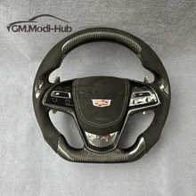Load image into Gallery viewer, GM. Modi-Hub For Cadillac 2013-2019 ATS / 2014-2016 ELR / 2014-2019 CTS Carbon Fiber Steering Wheel