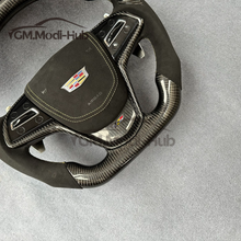 Load image into Gallery viewer, GM. Modi-Hub For Cadillac 2013-2019 ATS / 2014-2016 ELR / 2014-2019 CTS Carbon Fiber Steering Wheel