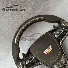 Load image into Gallery viewer, GM. Modi-Hub For Cadillac 2013-2019 ATS / 2014-2016 ELR / 2014-2019 CTS Carbon Fiber Steering Wheel