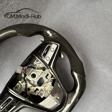 Load image into Gallery viewer, GM. Modi-Hub For Cadillac 2013-2019 ATS / 2014-2016 ELR / 2014-2019 CTS Carbon Fiber Steering Wheel
