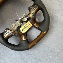 Load image into Gallery viewer, GM. Modi-Hub For Infiniti 2013-2022 QX60 / Q70 / M35 M37 M56 Woodgrain Steering Wheel