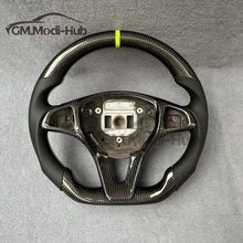 Load image into Gallery viewer, GM. Modi-Hub For Benz W176 W246 W213 C250 C300 C180 A-Class C-Class E-Class CLA-Class GLS-Class Carbon Fiber Steering Wheel