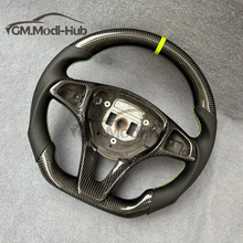 Load image into Gallery viewer, GM. Modi-Hub For Benz W176 W246 W213 C250 C300 C180 A-Class C-Class E-Class CLA-Class GLS-Class Carbon Fiber Steering Wheel