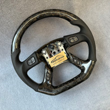 Load image into Gallery viewer, GM. Modi-Hub For GMC 2003-2007 Hummer H2 / Savana / Sierra Carbon Fiber Steering Wheel