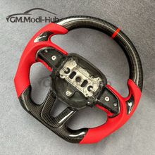 Load image into Gallery viewer, GM. Modi-Hub For Dodge 2016-2023 Charger / 2015-2023 Challenger / 2014-2023 Durango Carbon Fiber Steering Wheel