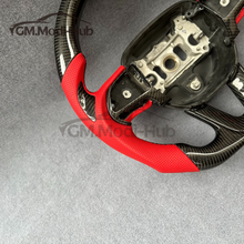 Load image into Gallery viewer, GM. Modi-Hub For Dodge 2016-2023 Charger / 2015-2023 Challenger / 2014-2023 Durango Carbon Fiber Steering Wheel