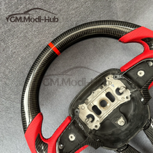 Load image into Gallery viewer, GM. Modi-Hub For Dodge 2016-2023 Charger / 2015-2023 Challenger / 2014-2023 Durango Carbon Fiber Steering Wheel