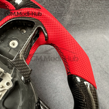 Load image into Gallery viewer, GM. Modi-Hub For Dodge 2016-2023 Charger / 2015-2023 Challenger / 2014-2023 Durango Carbon Fiber Steering Wheel