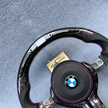 Load image into Gallery viewer, GM. Modi-Hub For BMW M2 M3 M4 F20 F21 F22 F23 F45 F30 F31 F35 F32 F33 F36 F48 F49 F39 F25 F26 F15 F16 F87 F80 F82 F83 Carbon Fiber Steering Wheel