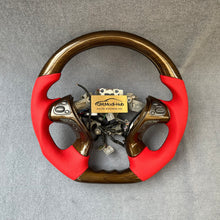 Load image into Gallery viewer, GM. Modi-Hub For Infiniti 2013-2022 QX60 / Q70 /M35 M37 M56 Woodgrain Steering Wheel