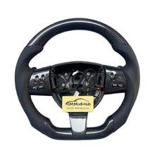 Load image into Gallery viewer, GM. Modi-Hub For Jaguar 2007-2009 XK XKR / 2008-2015 XF Carbon Fiber Steering Wheel