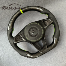 Load image into Gallery viewer, GM. Modi-Hub For Benz W176 W246 W213 C250 C300 C180 A-Class C-Class E-Class CLA-Class GLS-Class Carbon Fiber Steering Wheel
