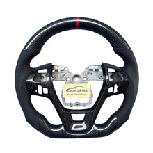 Load image into Gallery viewer, GM. Modi-Hub For Ford 2011-2014 Edge / 2011-2015 Explorer /2011-2020 Flex / 2013-2019 Taurus Carbon Fiber Steering Wheel