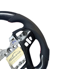 Load image into Gallery viewer, GM. Modi-Hub For Ford 2011-2014 Edge / 2011-2015 Explorer /2011-2020 Flex / 2013-2019 Taurus Carbon Fiber Steering Wheel