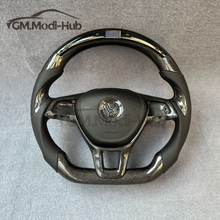 Load image into Gallery viewer, GM. Modi-Hub For VW 2015-2019 Jetta Golf 7 / 2016-2020 Passat / 2019-2020 Arteon / 2018-2021 Tiguan / 2018-2019 Atlas Carbon Fiber Steering Wheel