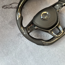 Load image into Gallery viewer, GM. Modi-Hub For VW 2015-2019 Jetta Golf 7 / 2016-2020 Passat / 2019-2020 Arteon / 2018-2021 Tiguan / 2018-2019 Atlas Carbon Fiber Steering Wheel