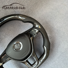 Load image into Gallery viewer, GM. Modi-Hub For VW 2015-2019 Jetta Golf 7 / 2016-2020 Passat / 2019-2020 Arteon / 2018-2021 Tiguan / 2018-2019 Atlas Carbon Fiber Steering Wheel