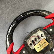 Load image into Gallery viewer, GM. Modi-Hub For Dodge 2016-2023 Charger / 2015-2023 Challenger / 2014-2023 Durango Carbon Fiber Steering Wheel