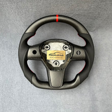 Load image into Gallery viewer, GM. Modi-Hub For Tesla Model 3 Y Carbon Fiber Steering Wheel