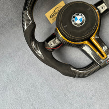 Load image into Gallery viewer, GM. Modi-Hub For BMW M5 M6 F01 F02 F03 F04 F10 F11 F06 F12 F13 F10 F06 F12 F13 Carbon Fiber Steering Wheel