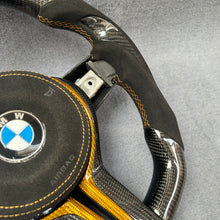Load image into Gallery viewer, GM. Modi-Hub For BMW M5 M6 F01 F02 F03 F04 F10 F11 F06 F12 F13 F10 F06 F12 F13 Carbon Fiber Steering Wheel
