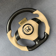 Load image into Gallery viewer, GM. Modi-Hub For Honda 2003-2007 Accord CL9 CL7 /Acura 2004-2008 TSX Carbon Fiber Steering Wheel