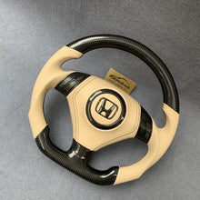 Load image into Gallery viewer, GM. Modi-Hub For Honda 2003-2007 Accord CL9 CL7 /Acura 2004-2008 TSX Carbon Fiber Steering Wheel