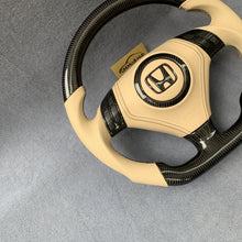 Load image into Gallery viewer, GM. Modi-Hub For Honda 2003-2007 Accord CL9 CL7 /Acura 2004-2008 TSX Carbon Fiber Steering Wheel