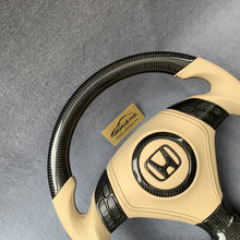 Load image into Gallery viewer, GM. Modi-Hub For Honda 2003-2007 Accord CL9 CL7 /Acura 2004-2008 TSX Carbon Fiber Steering Wheel