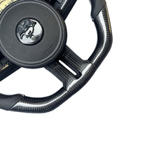 Load image into Gallery viewer, For Ford 2010-2014 Mustang Carbon Fiber Steering Wheel | GM. Modi-Hub