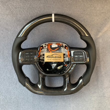 Load image into Gallery viewer, GM. Modi-Hub For 2019-2025 Dodge Ram 1500 2500 3500 Carbon Fiber Steering Wheel