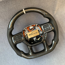 Load image into Gallery viewer, GM. Modi-Hub For 2019-2025 Dodge Ram 1500 2500 3500 Carbon Fiber Steering Wheel