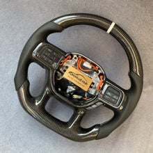 Load image into Gallery viewer, GM. Modi-Hub For 2019-2025 Dodge Ram 1500 2500 3500 Carbon Fiber Steering Wheel
