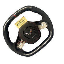 Load image into Gallery viewer, GM. Modi-Hub For Chevrolet 2020-2026 Corvette C8 Carbon Fiber Steering Wheel