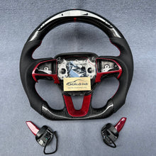 Load image into Gallery viewer, GM. Modi-Hub For Dodge 2016-2023 Charger / 2015-2023 Challenger / 2014-2023 Durango Carbon Fiber Steering Wheel